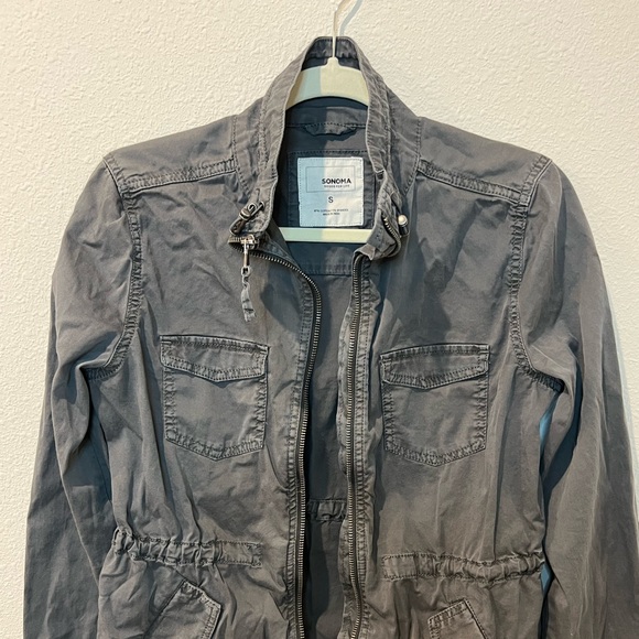 Sanoma Goods For Life Women’s Long Utility Jacket Gray - Picture 9 of 10